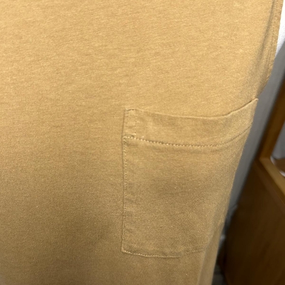 Everlane 100% Cotton Brown Maxi Casual T-shirt Dress Size Small Sleeveless - Picture 5 of 7
